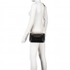 Umhängetasche Mansion Nero, Farbe: schwarz, Marke: Valentino Bags, EAN: 8054942519252, Abmessungen in cm: 25.5x15x9.5, Bild 6 von 7