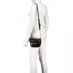 Umhängetasche / Gürteltasche Nur Relove Recycle Nero, Farbe: schwarz, Marke: Valentino Bags, EAN: 8054942519573, Abmessungen in cm: 17.5x13x10, Bild 5 von 7