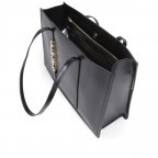 Shopper Wall Relove Recycle Nero, Farbe: schwarz, Marke: Valentino Bags, EAN: 8054942518781, Abmessungen in cm: 39x28x12, Bild 5 von 5