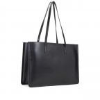 Shopper Wall Relove Recycle Nero, Farbe: schwarz, Marke: Valentino Bags, EAN: 8054942518781, Abmessungen in cm: 39x28x12, Bild 3 von 5