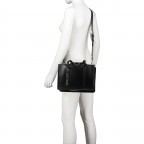 Handtasche Wall Relove Recycle Nero, Farbe: schwarz, Marke: Valentino Bags, EAN: 8054942518828, Abmessungen in cm: 29.5x21x10.5, Bild 6 von 7