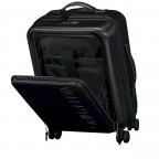 Koffer Lexplor 55 cm Nero, Farbe: schwarz, Marke: Valentino Bags, EAN: 8054942072290, Abmessungen in cm: 40x55x25, Bild 4 von 7