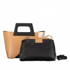 Handtasche Bag in Bag Schwarz, Farbe: schwarz, Marke: Hausfelder Manufaktur, EAN: 4065646021389, Abmessungen in cm: 29x25.5x13.5, Bild 10 von 10