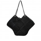 Tasche mit Wendefunktion Schwarz, Farbe: schwarz, Marke: Hausfelder Manufaktur, EAN: 4065646021396, Abmessungen in cm: 49x34x17, Bild 2 von 7
