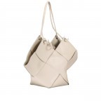 Tasche mit Wendefunktion Beige, Farbe: beige, Marke: Hausfelder Manufaktur, EAN: 4065646021419, Abmessungen in cm: 49x34x17, Bild 3 von 7