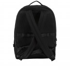 Rucksack Jareth Black, Farbe: schwarz, Marke: BOSS, EAN: 4063542969453, Abmessungen in cm: 30x42x20, Bild 4 von 6