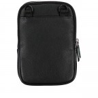 Umhängetasche Ray Neck Clutch N. Black, Farbe: schwarz, Marke: Boss, EAN: 4063544801577, Abmessungen in cm: 13x19.5x5, Bild 3 von 6