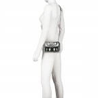 Umhängetasche B_Icon Silver, Farbe: metallic, Marke: BOSS, EAN: 4063544812313, Abmessungen in cm: 18.5x12.5x6, Bild 7 von 8