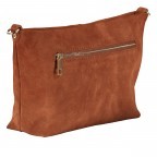 Umhängetasche Velours Cognac, Farbe: cognac, Marke: Hausfelder Manufaktur, EAN: 4065646021587, Abmessungen in cm: 24x19.5x9, Bild 2 von 7