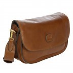 Kuriertasche Volterra Tobacco, Farbe: cognac, Marke: Brics, EAN: 8016623921525, Abmessungen in cm: 25.5x19x5.5, Bild 2 von 7