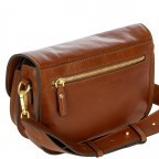 Kuriertasche Volterra Tobacco, Farbe: cognac, Marke: Brics, EAN: 8016623921525, Abmessungen in cm: 25.5x19x5.5, Bild 4 von 7