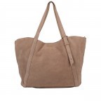 Shopper Pretty Wonder Suede L variabel in der Form Mocha, Farbe: taupe/khaki, Marke: Hey Marly, EAN: 4262391062432, Abmessungen in cm: 58x43x20, Bild 2 von 6