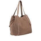 Shopper Pretty Wonder Suede L variabel in der Form Mocha, Farbe: taupe/khaki, Marke: Hey Marly, EAN: 4262391062432, Abmessungen in cm: 58x43x20, Bild 3 von 6