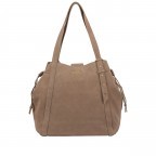 Shopper Pretty Wonder Suede M variabel in der Form Mocha, Farbe: taupe/khaki, Marke: Hey Marly, EAN: 4262391068533, Abmessungen in cm: 50x31x10, Bild 2 von 6