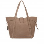 Shopper Pretty Wonder Suede M variabel in der Form Mocha, Farbe: taupe/khaki, Marke: Hey Marly, EAN: 4262391068533, Abmessungen in cm: 50x31x10, Bild 4 von 6