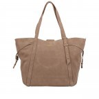 Shopper Pretty Wonder Suede M variabel in der Form Mocha, Farbe: taupe/khaki, Marke: Hey Marly, EAN: 4262391068533, Abmessungen in cm: 50x31x10, Bild 1 von 6