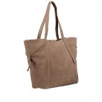 Shopper Pretty Wonder Suede M variabel in der Form Mocha, Farbe: taupe/khaki, Marke: Hey Marly, EAN: 4262391068533, Abmessungen in cm: 50x31x10, Bild 3 von 6