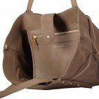 Shopper Pretty Wonder Suede M variabel in der Form Mocha, Farbe: taupe/khaki, Marke: Hey Marly, EAN: 4262391068533, Abmessungen in cm: 50x31x10, Bild 6 von 6
