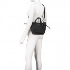 Handtasche Pretty Wonder S variabel in der Form Black, Farbe: schwarz, Marke: Hey Marly, EAN: 4262391068571, Abmessungen in cm: 29x20x10, Bild 7 von 8
