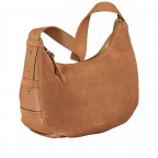 Beuteltasche Lifetime Sister Suede M Cognac, Farbe: cognac, Marke: Hey Marly, EAN: 4262391068717, Abmessungen in cm: 35.5x27x11.2, Bild 2 von 9