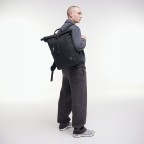 Rucksack Rolltop Easy mit Laptopfach Black, Farbe: schwarz, Marke: Got Bag, EAN: 4260483889172, Abmessungen in cm: 30x42x15, Bild 7 von 14