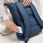 Rucksack Rolltop Easy mit Laptopfach Oceanblue, Farbe: blau/petrol, Marke: Got Bag, EAN: 4260483889196, Abmessungen in cm: 30x42x15, Bild 13 von 14