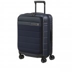 Koffer Neopod Spinner 55 Expandable mit Schnellzugriff Midnight Blue, Farbe: blau/petrol, Marke: Samsonite, EAN: 5400520274359, Abmessungen in cm: 40x55x23, Bild 2 von 21
