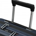 Handgepäck-Trolley Upscape Spinner 55 Easy Access Blue Nights, Farbe: blau/petrol, Marke: Samsonite, EAN: 5400520262806, Abmessungen in cm: 40x55x23, Bild 10 von 15