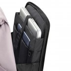 Rucksack Securipak 2.0 Backpack 14.1 Zoll Lilac, Farbe: rosa/pink, Marke: Samsonite, EAN: 5400520265616, Abmessungen in cm: 28x41.5x15, Bild 8 von 9