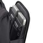 Rucksack Securipak 2.0 Backpack 15.6 Zoll Black, Farbe: schwarz, Marke: Samsonite, EAN: 5400520265630, Abmessungen in cm: 30x44.5x18, Bild 8 von 10