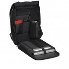 Rucksack Securipak 2.0 Backpack 15.6 Zoll Black, Farbe: schwarz, Marke: Samsonite, EAN: 5400520265630, Abmessungen in cm: 30x44.5x18, Bild 7 von 10