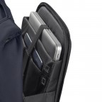 Rucksack Securipak 2.0 Backpack 15.6 Zoll Dark Blue, Farbe: blau/petrol, Marke: Samsonite, EAN: 5400520265647, Abmessungen in cm: 30x44.5x18, Bild 8 von 10