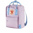 Rucksack Kånken Mini Pastel Lavender Confetti Pattern, Farbe: flieder/lila, Marke: Fjällräven, EAN: 7323451068416, Abmessungen in cm: 20x29x13, Bild 2 von 15