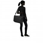 Kleidersack Respark Garment Bag Tri Fold Ozone Black, Farbe: schwarz, Marke: Samsonite, EAN: 5400520165541, Abmessungen in cm: 57x36x17, Bild 7 von 10