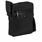 Umhängetasche Ray Nylon Zip Black, Farbe: schwarz, Marke: Boss, EAN: 4063544855969, Abmessungen in cm: 16x20.5x5.5, Bild 2 von 6