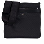 Umhängetasche Ray Nylon Envelope Black, Farbe: schwarz, Marke: Boss, EAN: 4063544856003, Abmessungen in cm: 22.5x21x0, Bild 1 von 6