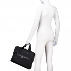 Aktentasche Ray Nylon Document Case Black, Farbe: schwarz, Marke: BOSS, EAN: 4063544855990, Abmessungen in cm: 38x27.5x8, Bild 4 von 7