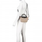 Handtasche Le Pliage Energy Handtasche XS Tonerde, Farbe: braun, Marke: Longchamp, EAN: 3597922675883, Abmessungen in cm: 16x13x10.5, Bild 6 von 7