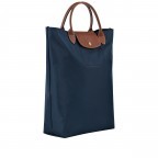 Einkaufstasche Le Pliage Totebag M Marine, Farbe: blau/petrol, Marke: Longchamp, EAN: 3597922506125, Abmessungen in cm: 38x39x11, Bild 2 von 6