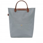 Einkaufstasche Le Pliage Totebag M Stahl, Farbe: grau, Marke: Longchamp, EAN: 3597922506163, Abmessungen in cm: 38x39x11, Bild 3 von 6