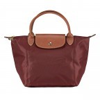 Handtasche Le Pliage S Bordeaux, Farbe: rot/weinrot, Marke: Longchamp, EAN: 3597922504534, Abmessungen in cm: 23x22x14, Bild 1 von 5