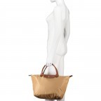 Handtasche Le Pliage Handtasche M Fawn, Farbe: cognac, Marke: Longchamp, EAN: 3597922504633, Abmessungen in cm: 30x28x20, Bild 4 von 5