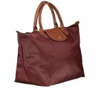 Handtasche Le Pliage Handtasche M Bordeaux, Farbe: rot/weinrot, Marke: Longchamp, EAN: 3597922504640, Abmessungen in cm: 30x28x20, Bild 2 von 5