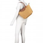 Shopper Le Pliage Shopper S Fawn, Farbe: cognac, Marke: Longchamp, EAN: 3597922505593, Abmessungen in cm: 28x25x14, Bild 4 von 5