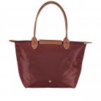 Shopper Le Pliage Shopper S Bordeaux, Farbe: rot/weinrot, Marke: Longchamp, EAN: 3597922505609, Abmessungen in cm: 28x25x14, Bild 3 von 5