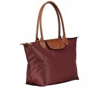 Shopper Le Pliage Shopper S Bordeaux, Farbe: rot/weinrot, Marke: Longchamp, EAN: 3597922505609, Abmessungen in cm: 28x25x14, Bild 2 von 5