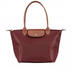 Shopper Le Pliage Shopper S Bordeaux, Farbe: rot/weinrot, Marke: Longchamp, EAN: 3597922505609, Abmessungen in cm: 28x25x14, Bild 1 von 5