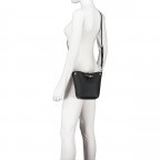 Umhängetasche Roseau Bucket Bag XS variabel in der Form Schwarz, Farbe: schwarz, Marke: Longchamp, EAN: 3597922722419, Abmessungen in cm: 13x20x10, Bild 7 von 9