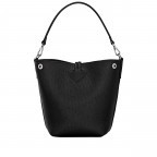 Umhängetasche Roseau Bucket Bag XS variabel in der Form Schwarz, Farbe: schwarz, Marke: Longchamp, EAN: 3597922722419, Abmessungen in cm: 13x20x10, Bild 3 von 9
