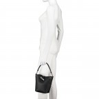 Umhängetasche Roseau Bucket Bag XS variabel in der Form Schwarz, Farbe: schwarz, Marke: Longchamp, EAN: 3597922722419, Abmessungen in cm: 13x20x10, Bild 4 von 9